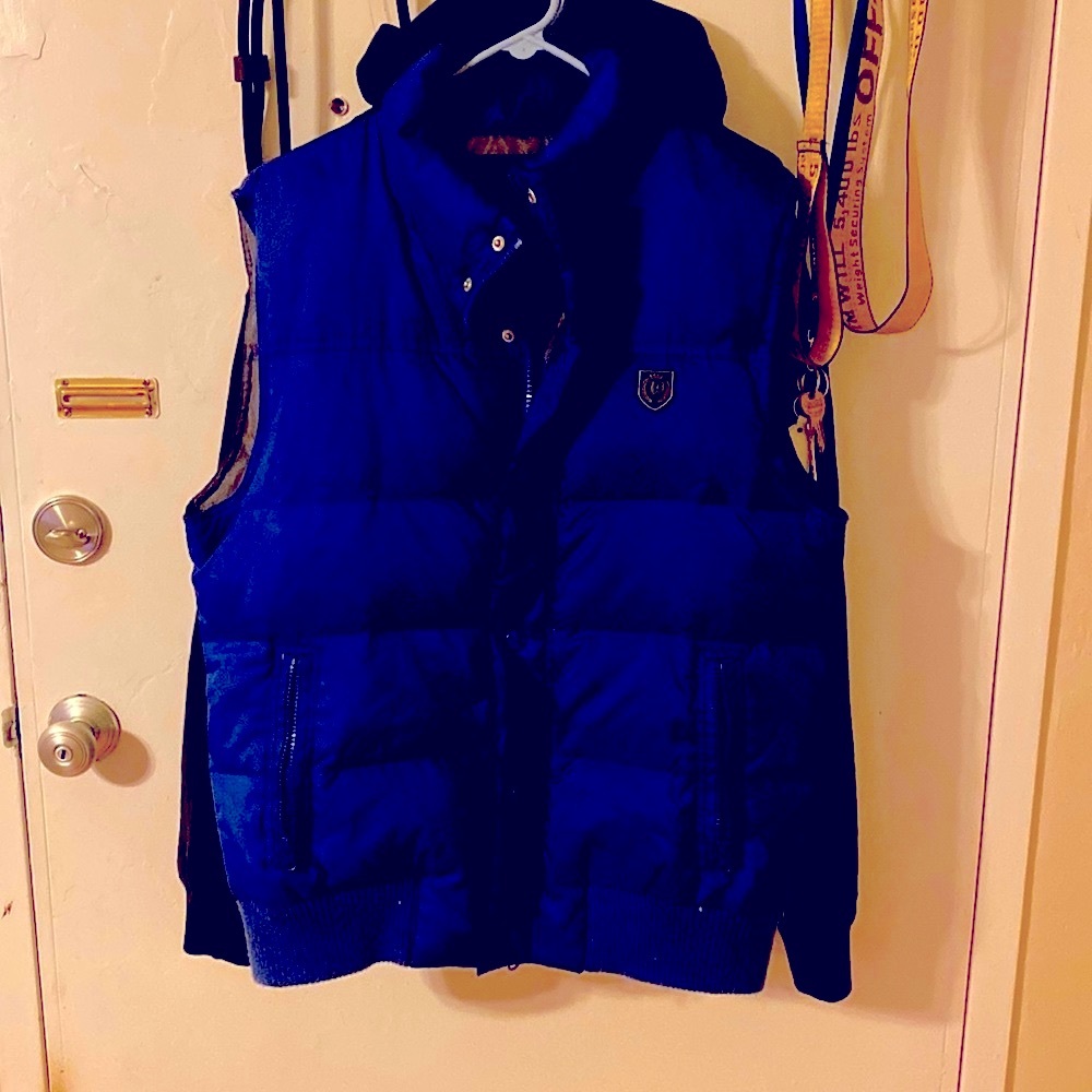 Joe’s brand Blue Bubble winter vest